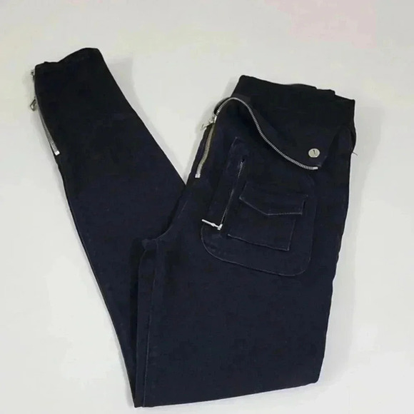 RtA Diavolina Zip-detailed mid-rise skinny jeans - Picture 4 of 16